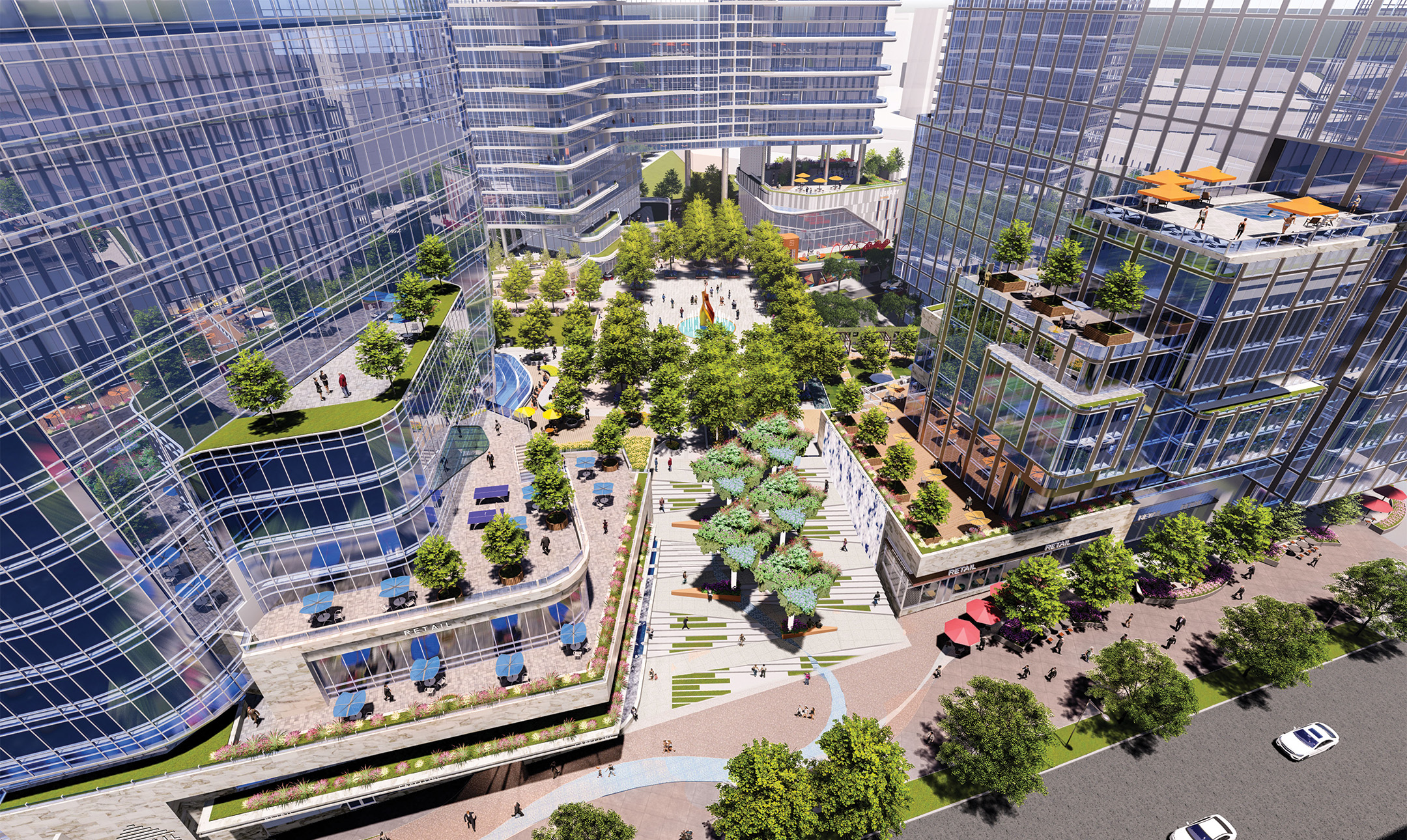 The Piazza at Tysons Master Plan